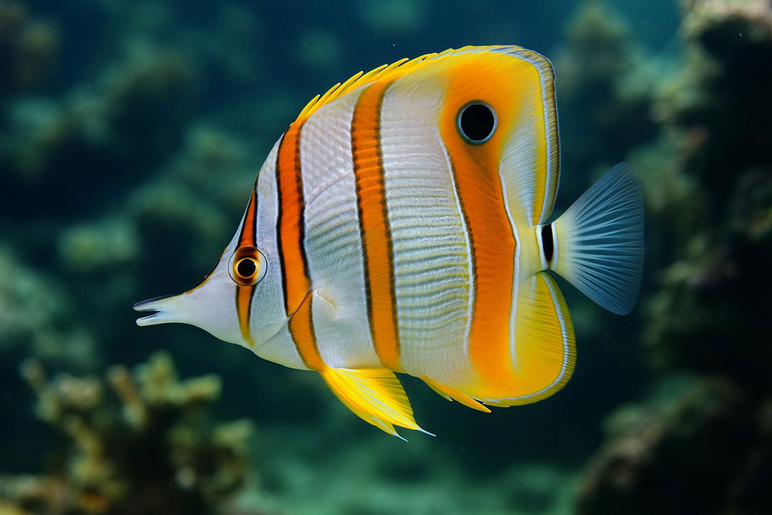 Copperband Butterflyfish