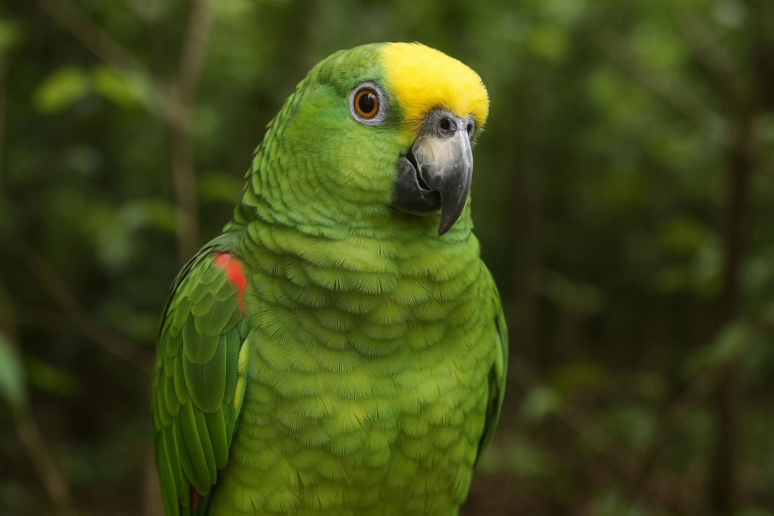 Yellow-Crowned Amazon