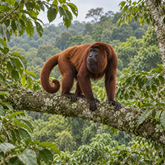 Colombian red howler