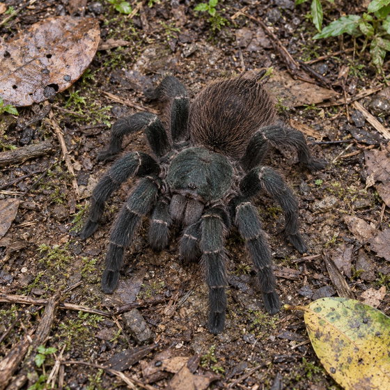 Peruvian green velvet tarantula