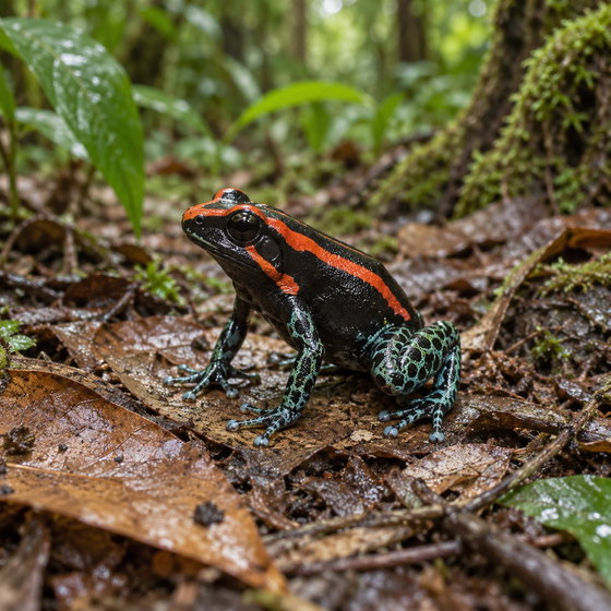 Golfodulcean poison frog