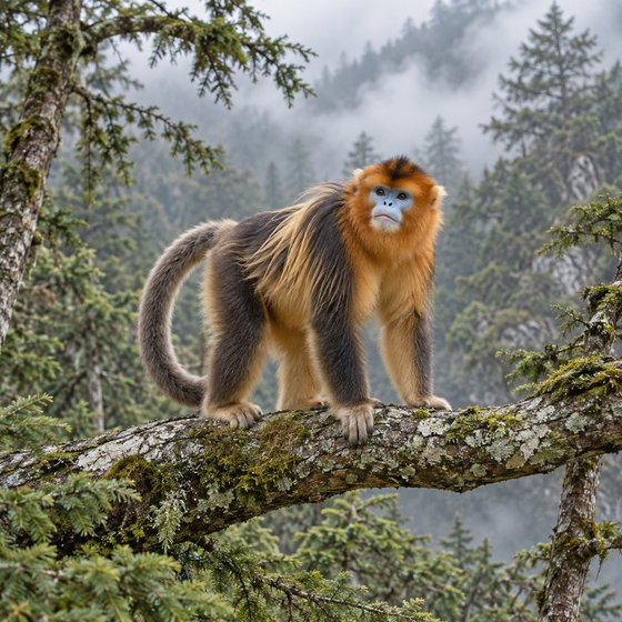 golden snub-nosed monkey
