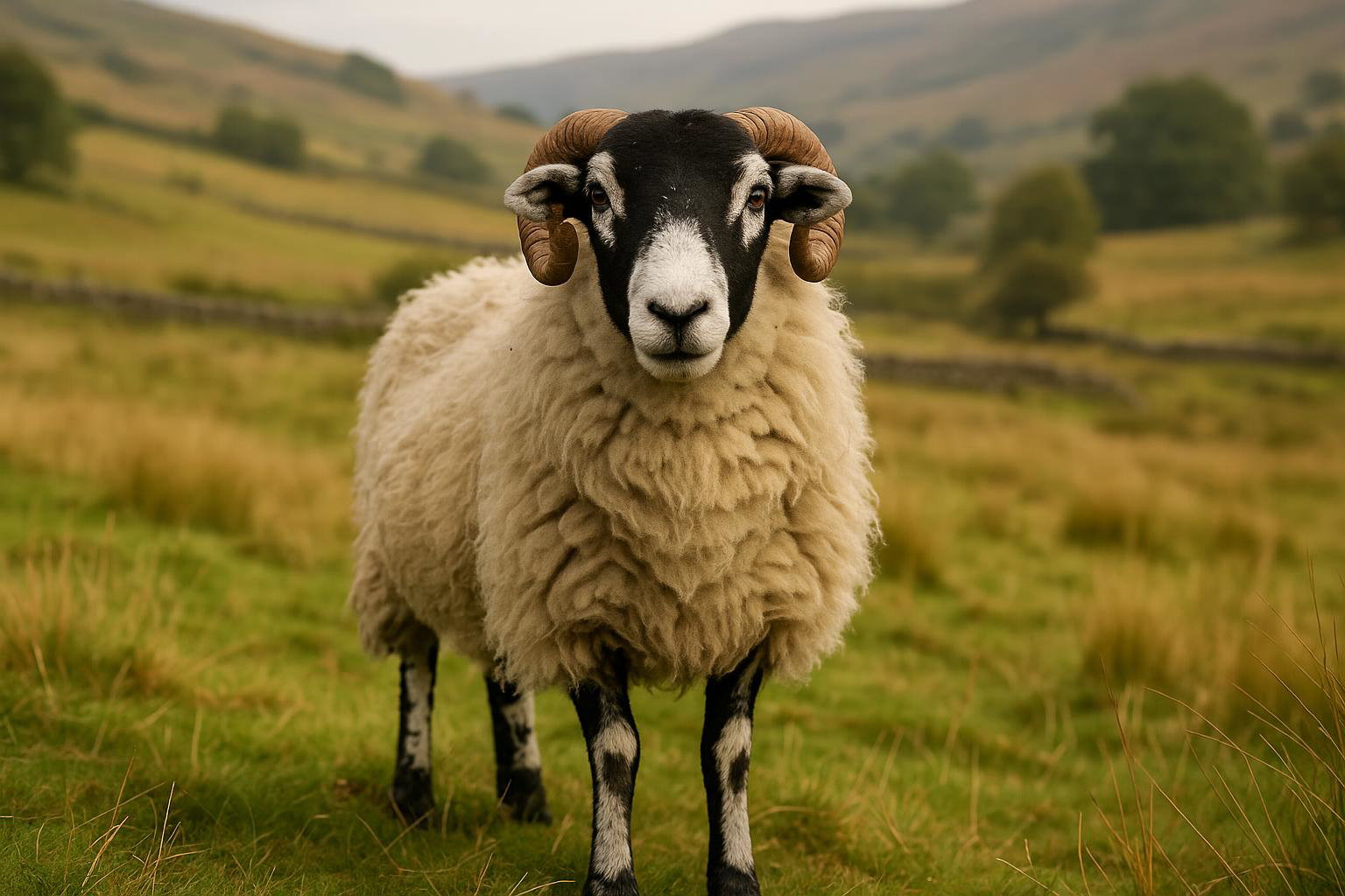 Swaledale Sheep
