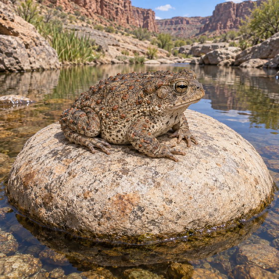 red-spotted toad
