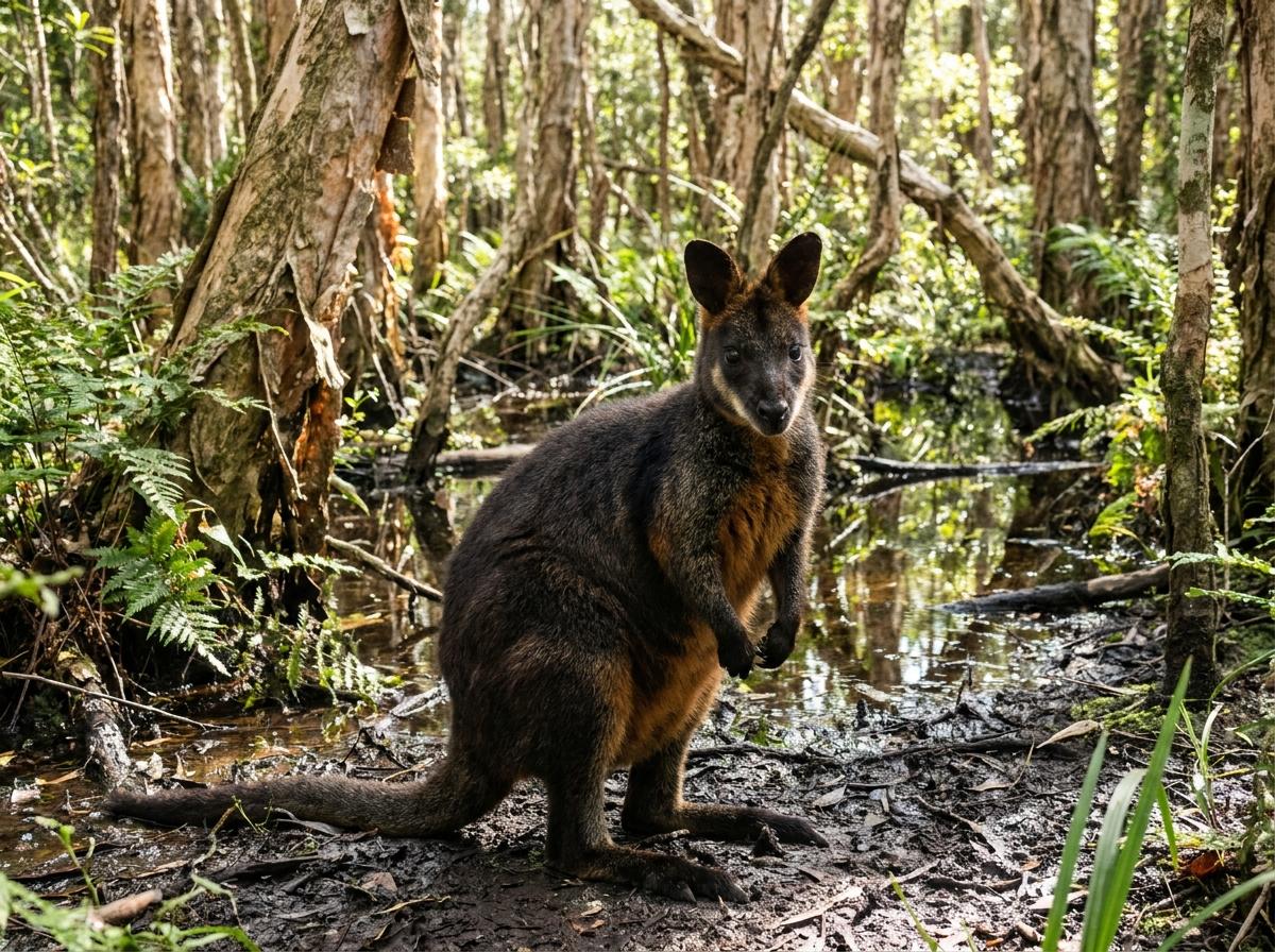 swamp wallaby