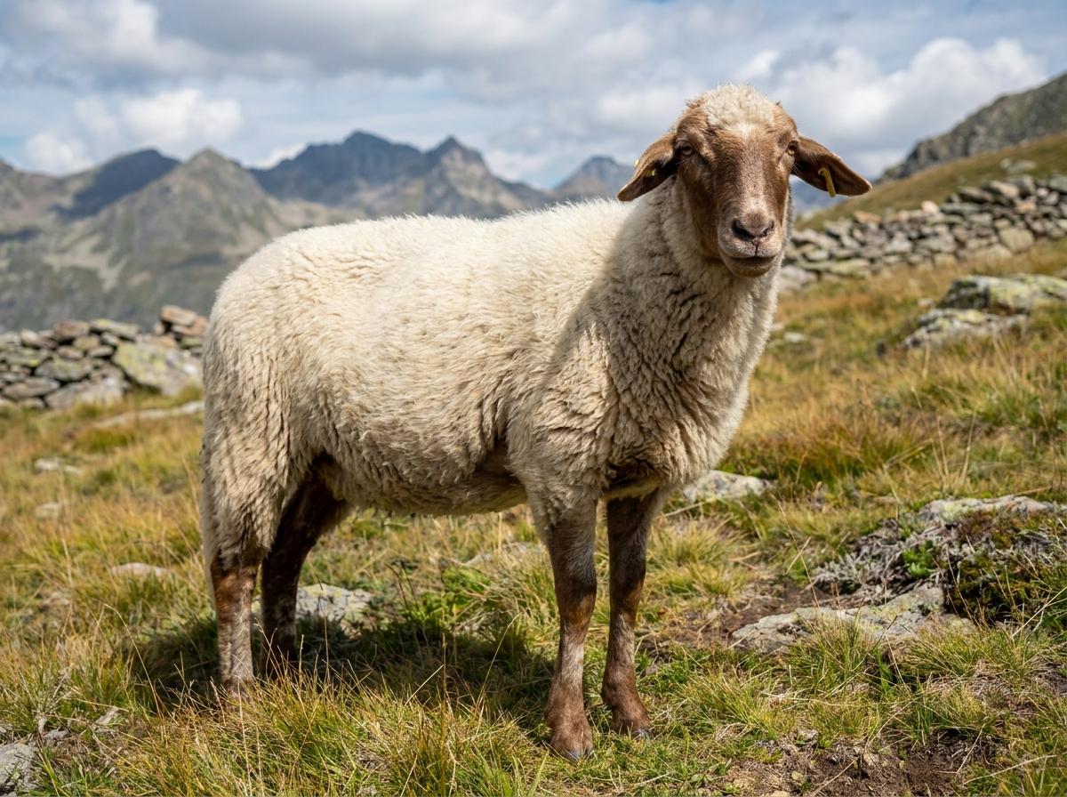 French Alpine Sheep