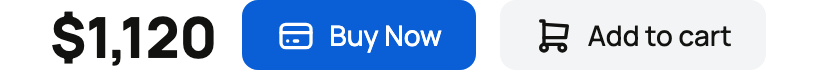 Fixed-price amount with Buy Now and Add to cart
