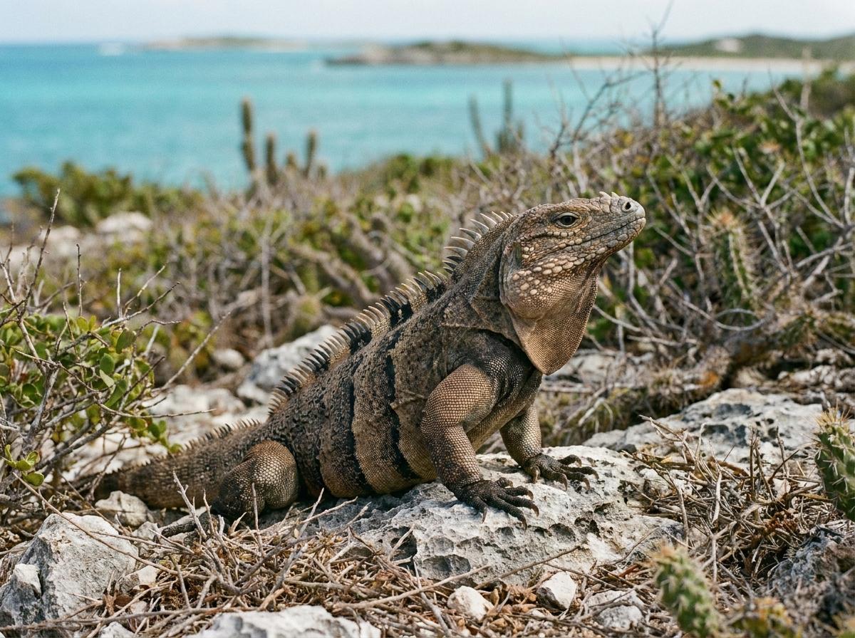 Turks and Caicos rock iguana