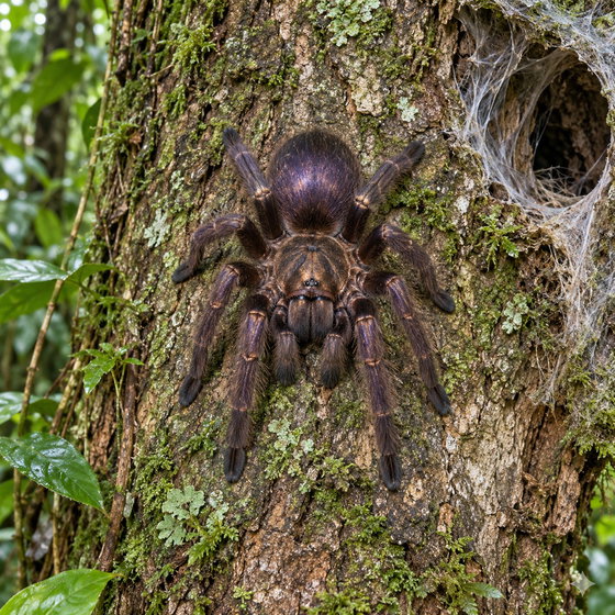 violet tree tarantula