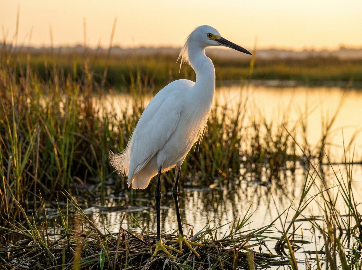 snowy egret