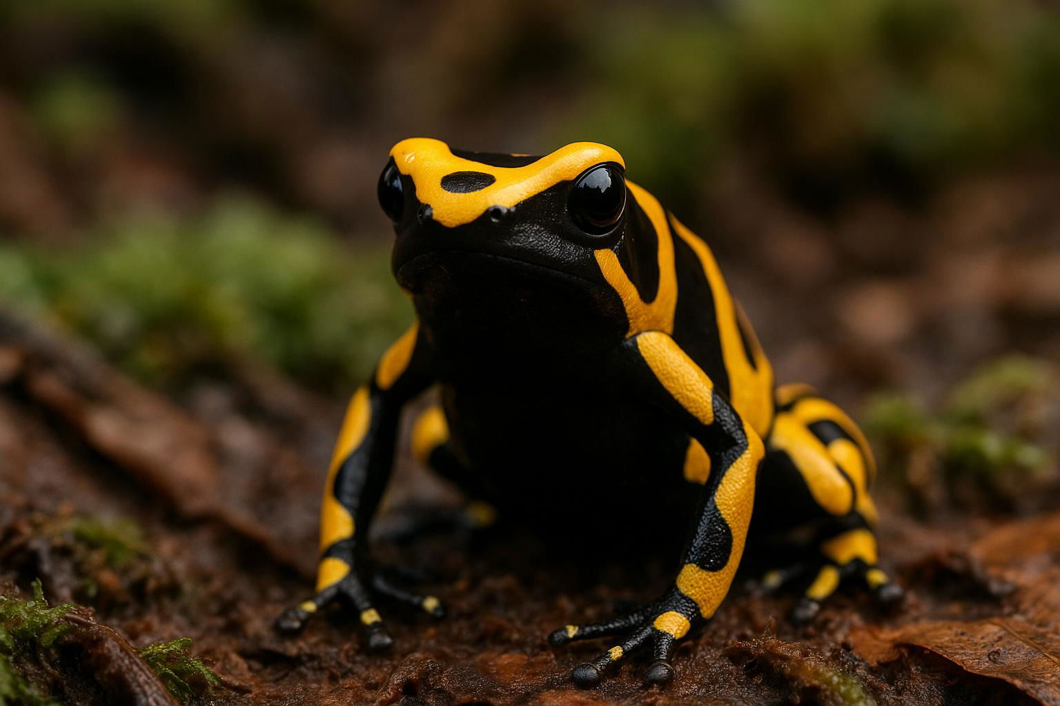 Yellow-Banded Poison Dart Frog