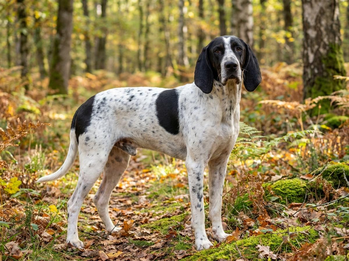 Chien Français Blanc et Noir