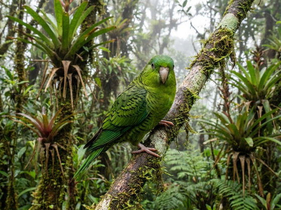 barred parakeet