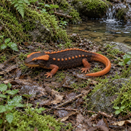 Mandarin salamander