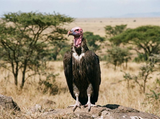 lappet-faced vulture
