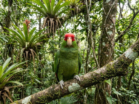 green-cheeked amazon