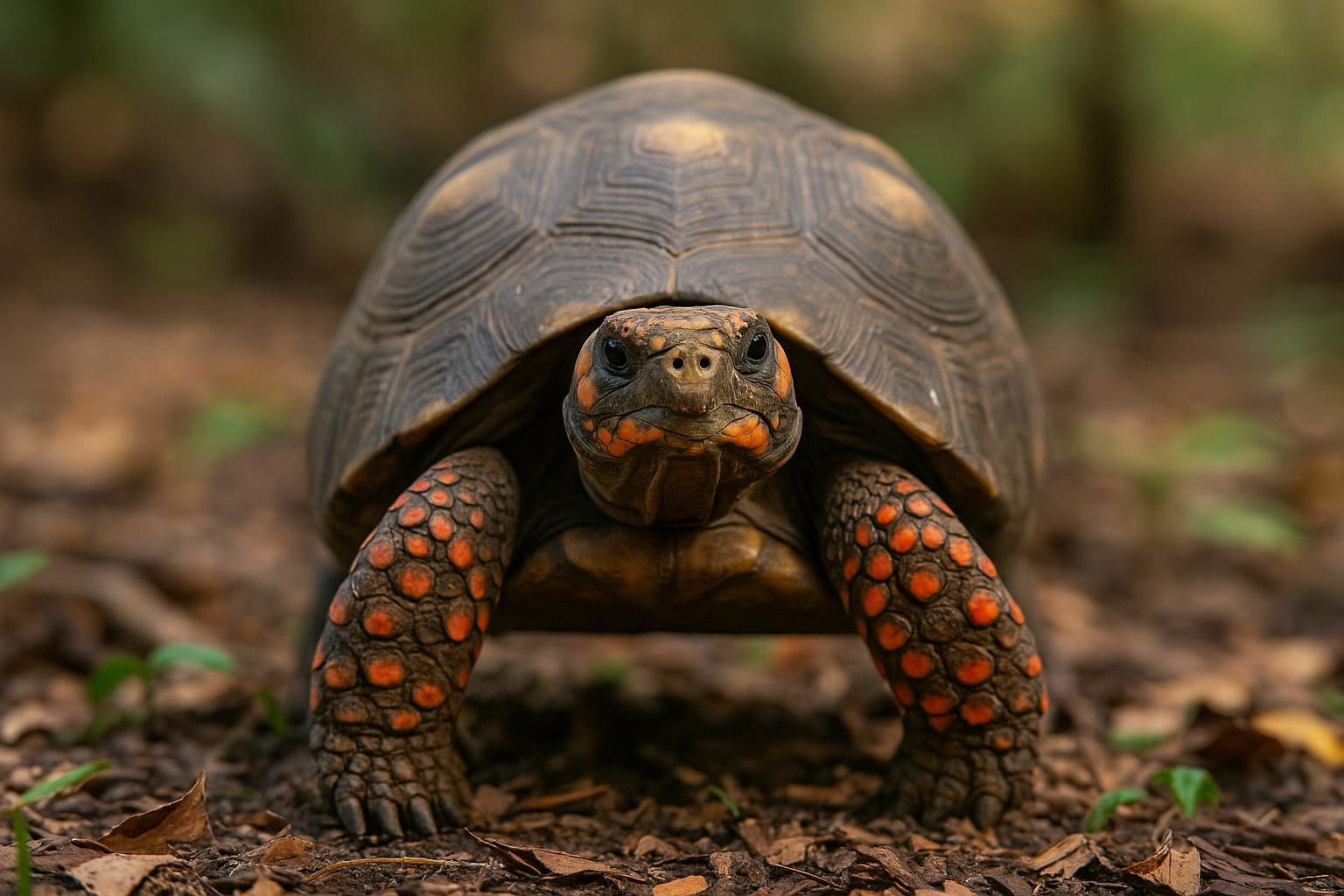 Red-Footed Tortoise