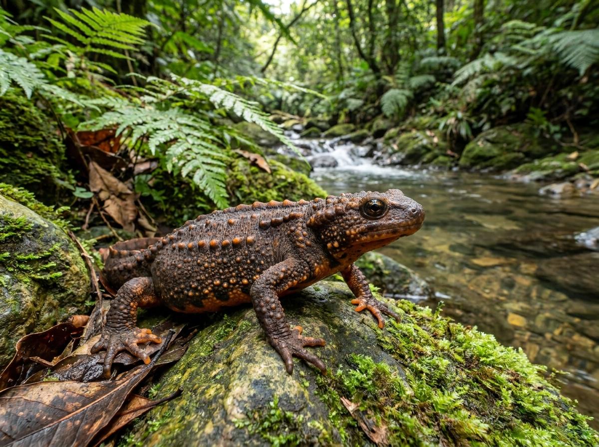 Hong Kong warty newt