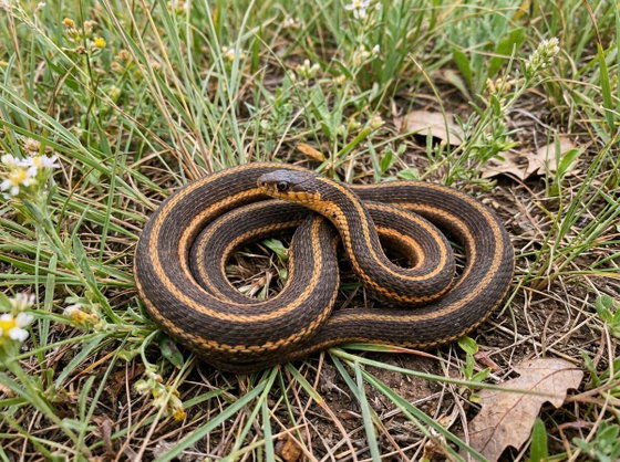 Plains garter snake