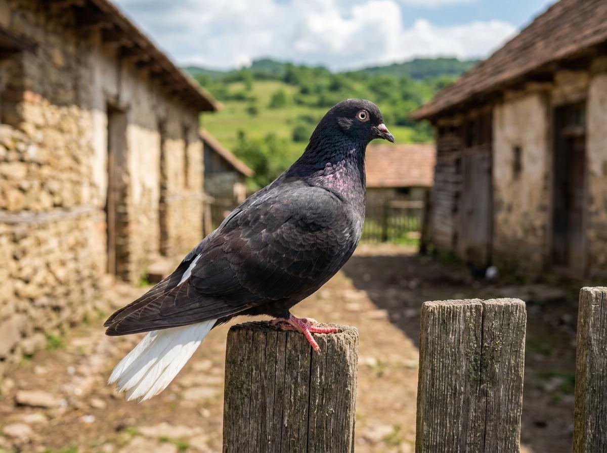 Romanian White-Tail Tumbler