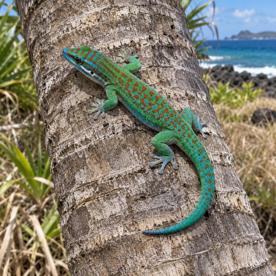 ornate day gecko