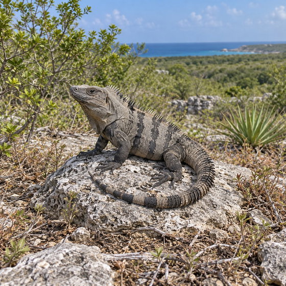 common spiny-tailed iguana