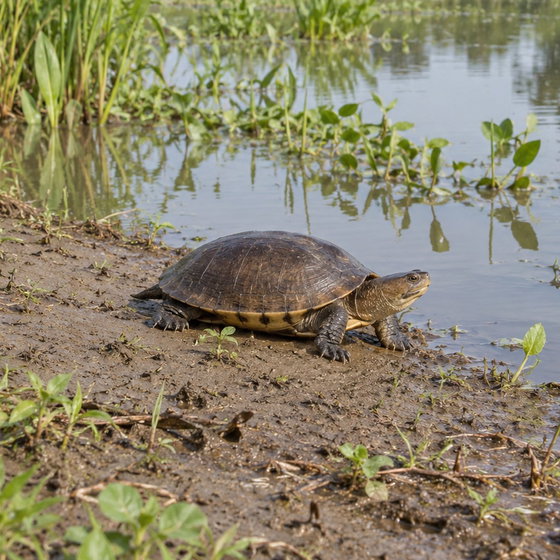 African mud turtle