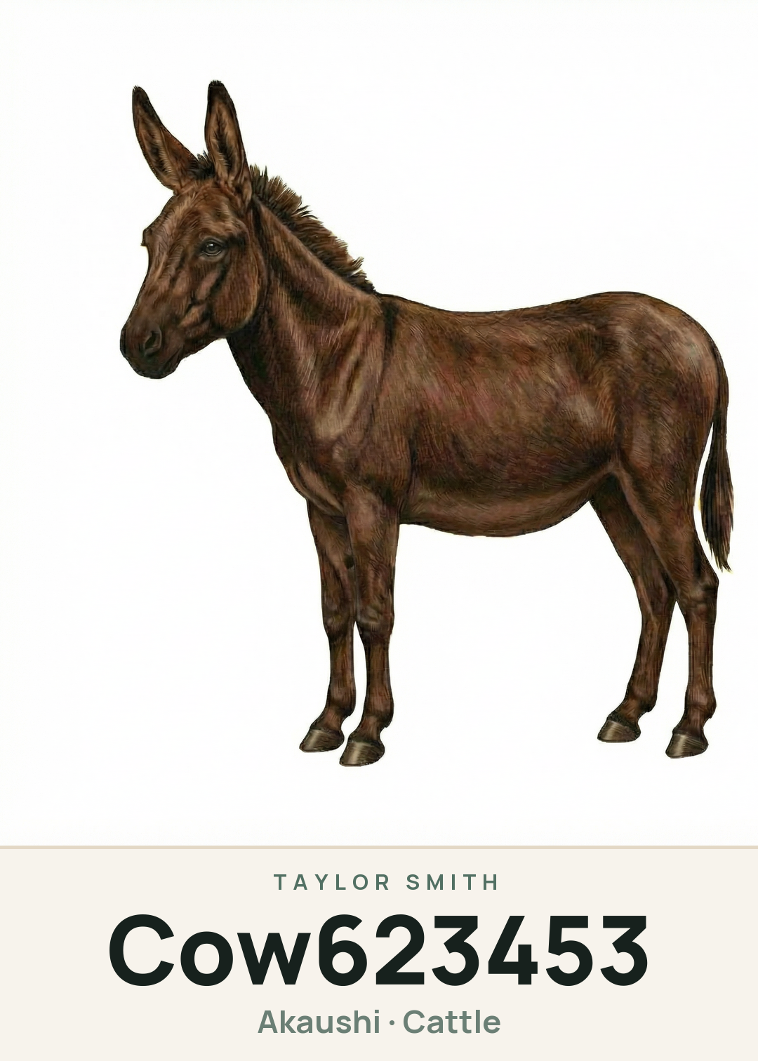 Cow623453 Creature Card