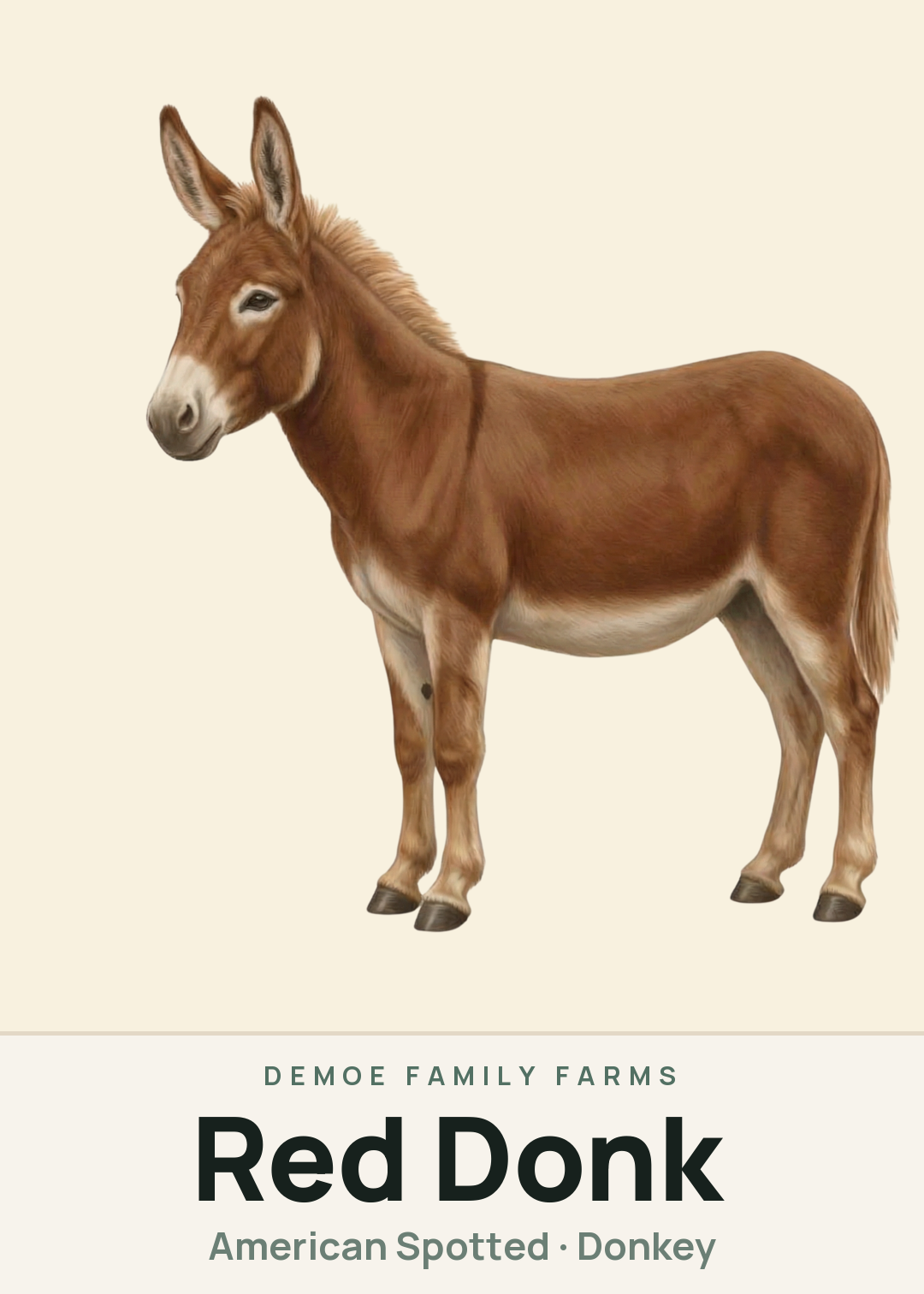 Red Donk Creature Card