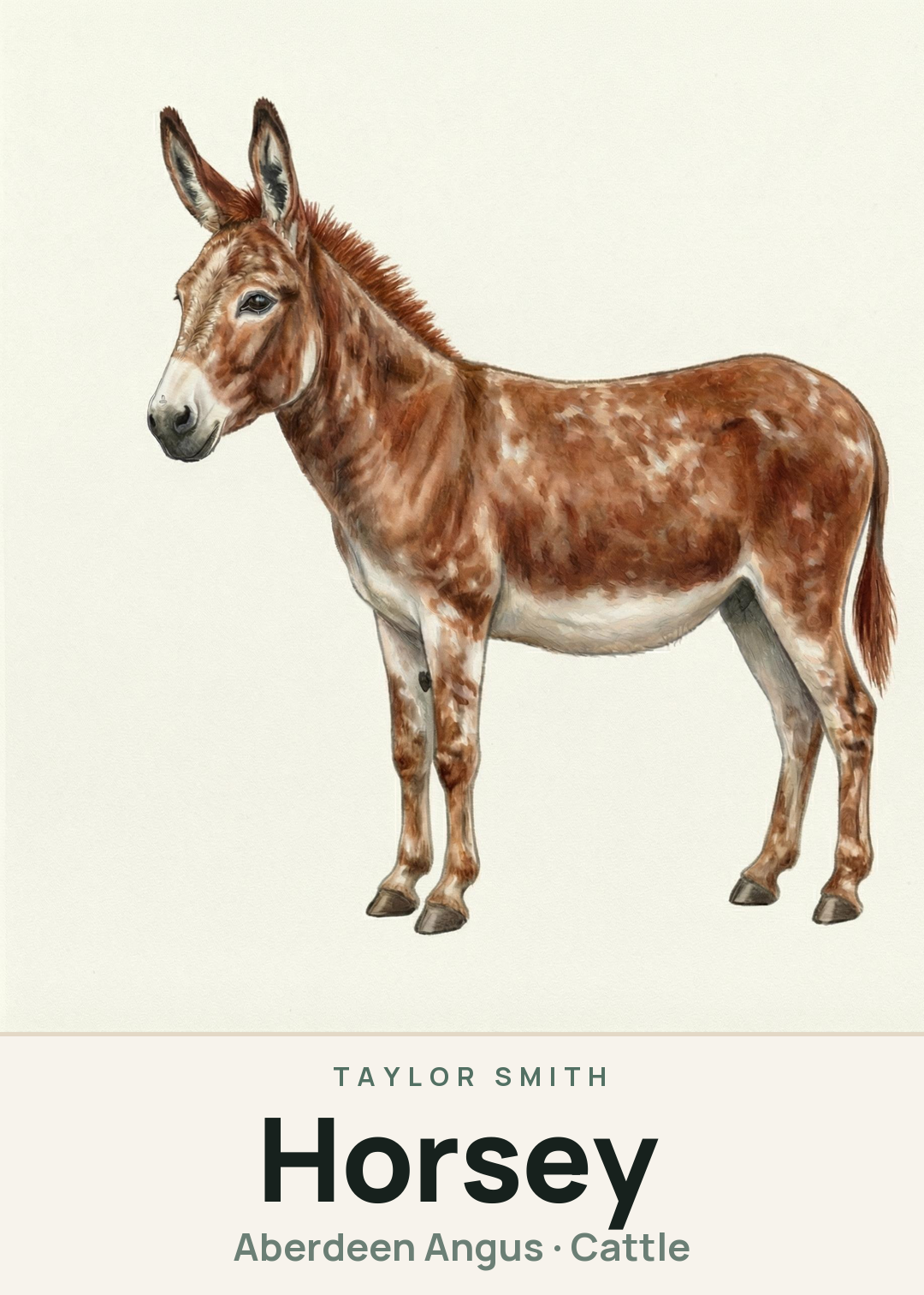 Horsey Creature Card