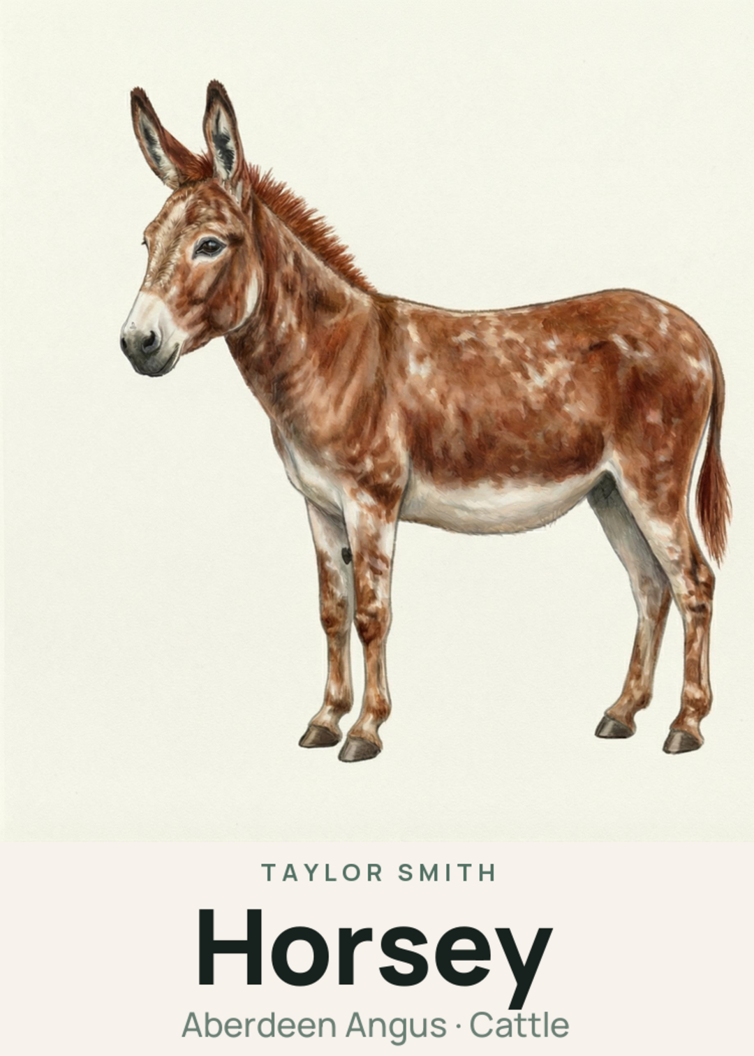 Horsey Creature Card