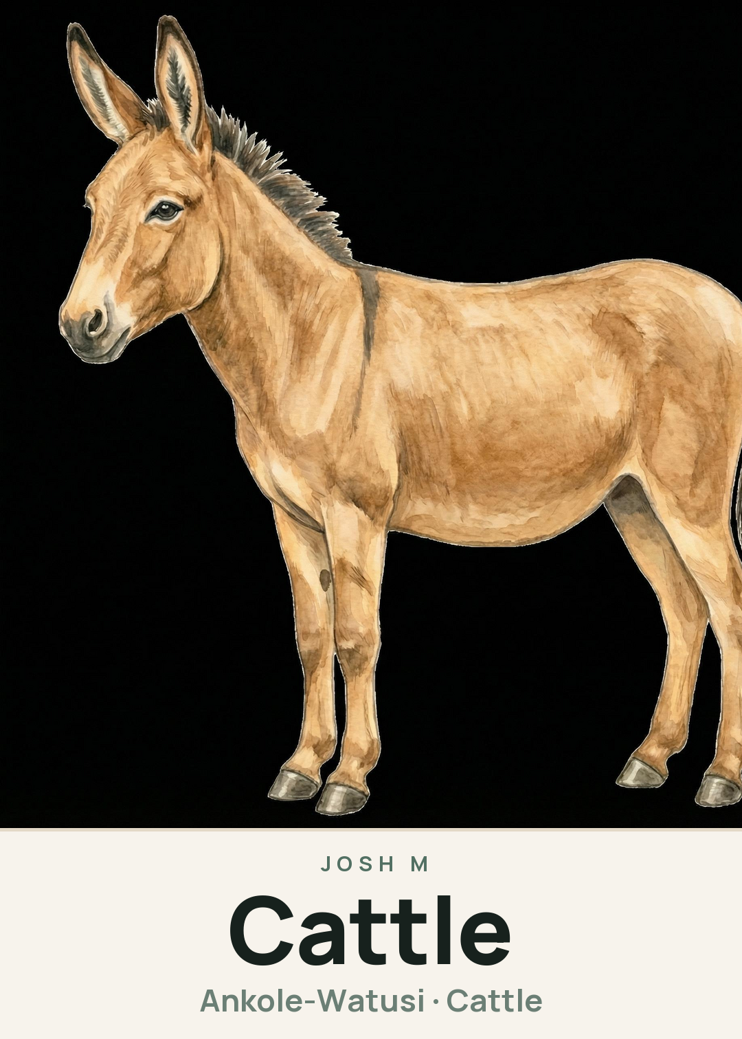 Cattle Creature Card