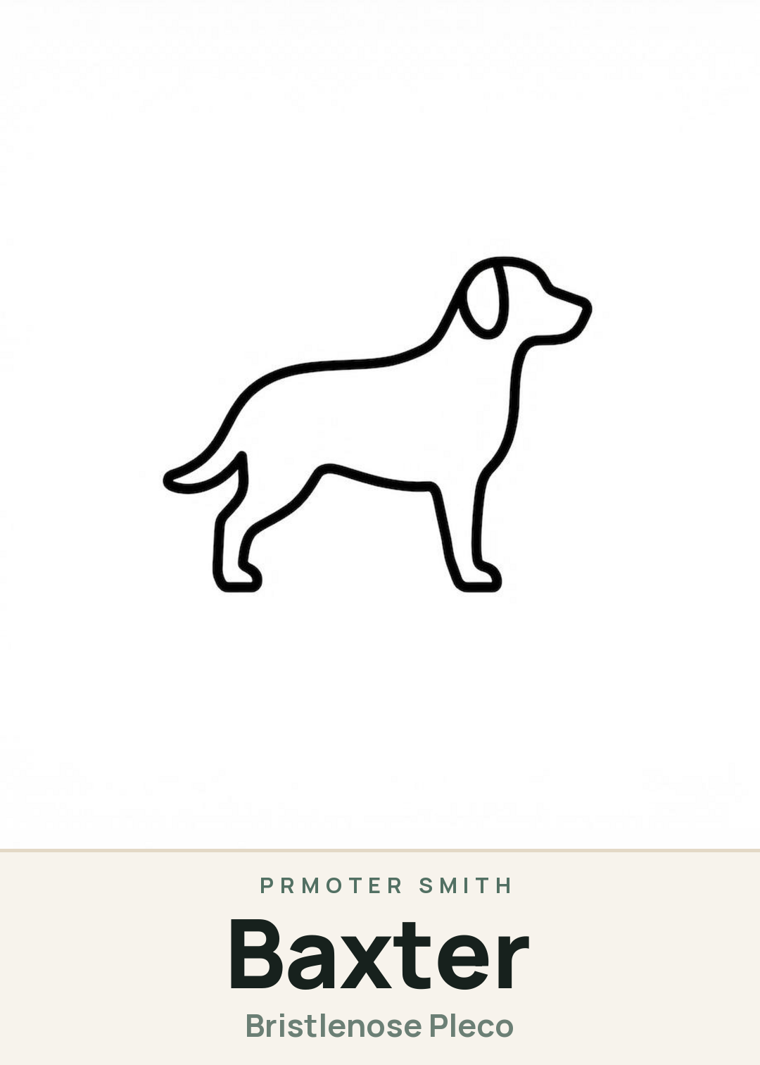 Baxter Creature Card
