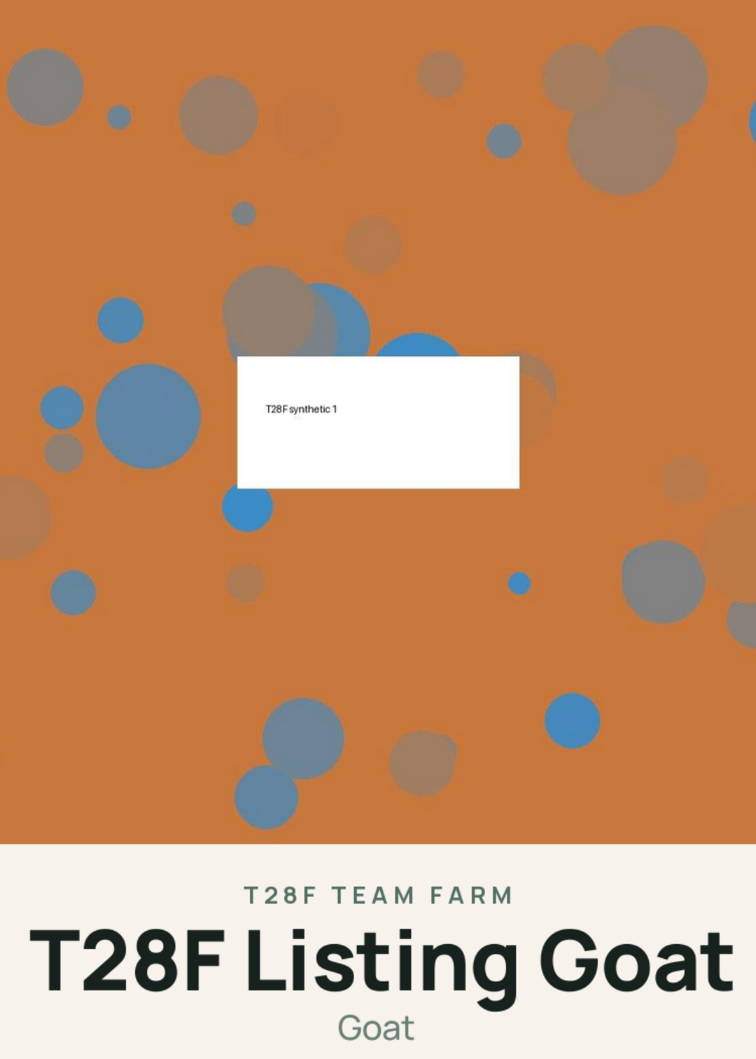 T28F Listing Goat Creature Card