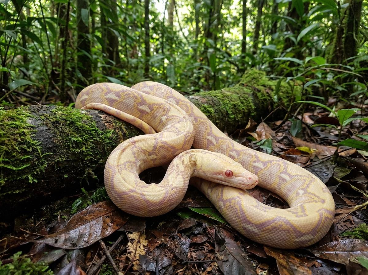 Lavender Albino