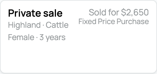 Anonymous Private sale comparison inside its sale event