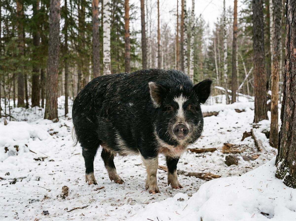 Siberian Black Pied
