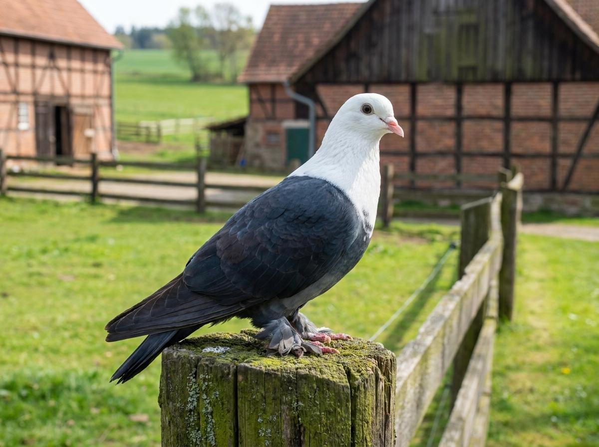 Vogtland White-Head Trumpeter