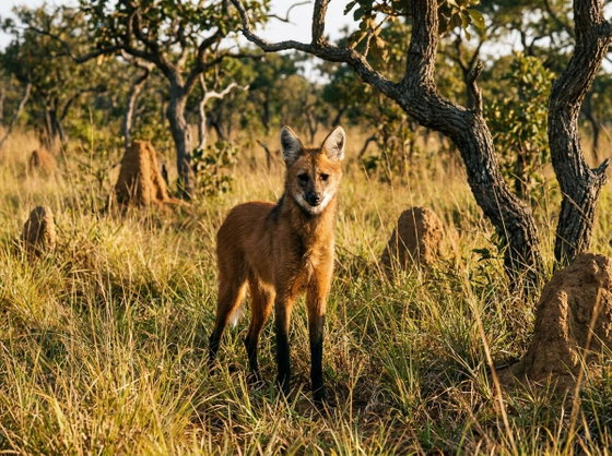 maned wolf