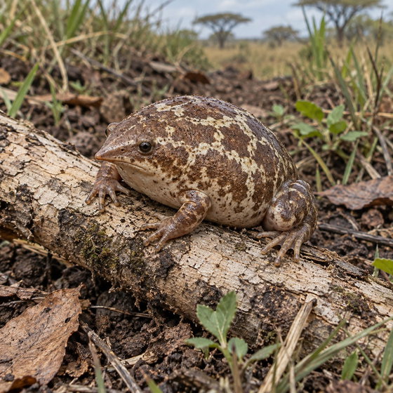 marbled shovel-nosed frog
