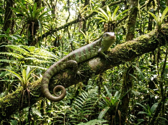 monkey-tailed skink