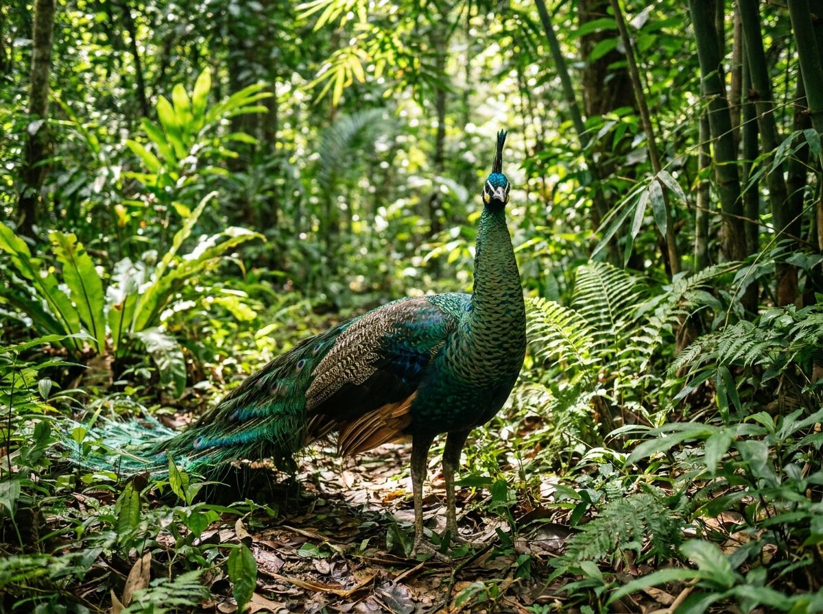 Green Peafowl