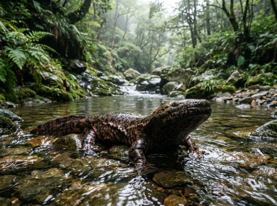 Chinese giant salamander