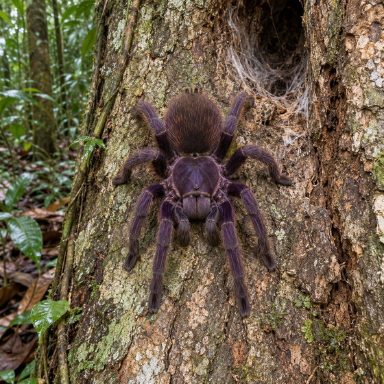 purple tree tarantula