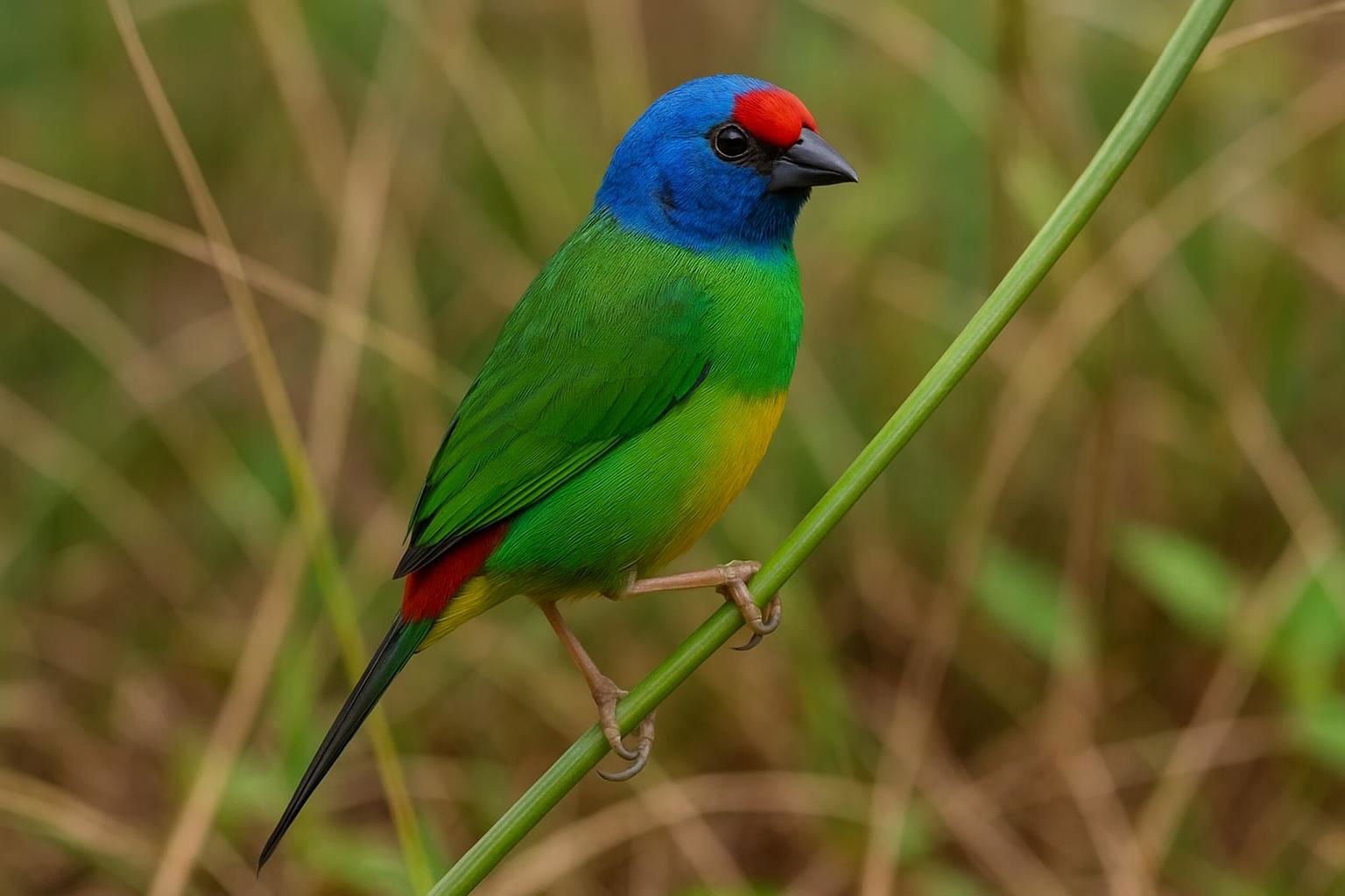 Pin-Tailed Parrotfinch