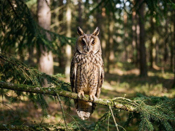 long-eared owl