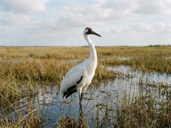 whooping crane
