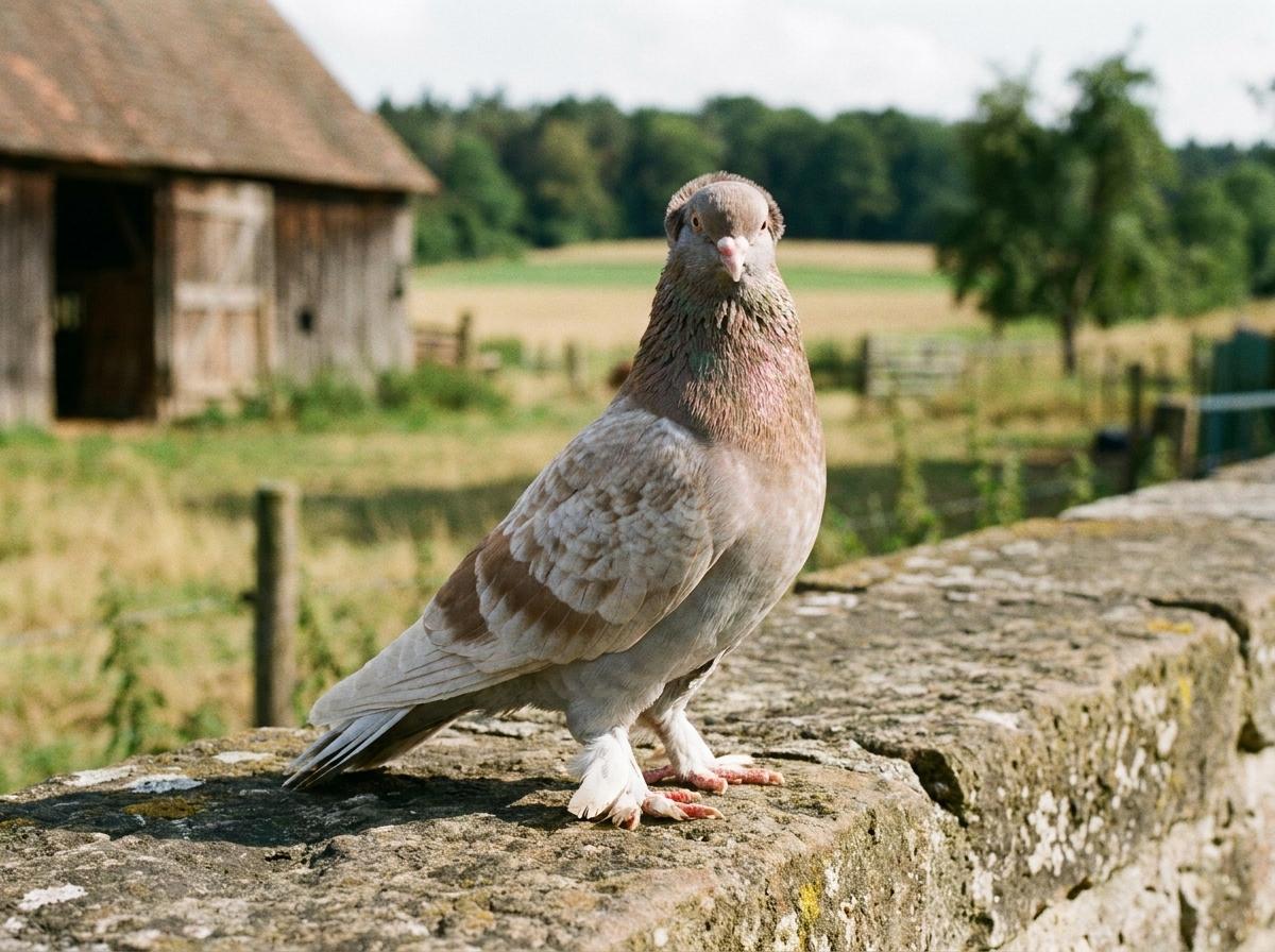 Coburg Lark Pigeon