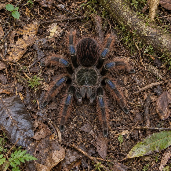 Bolivian blue leg tarantula