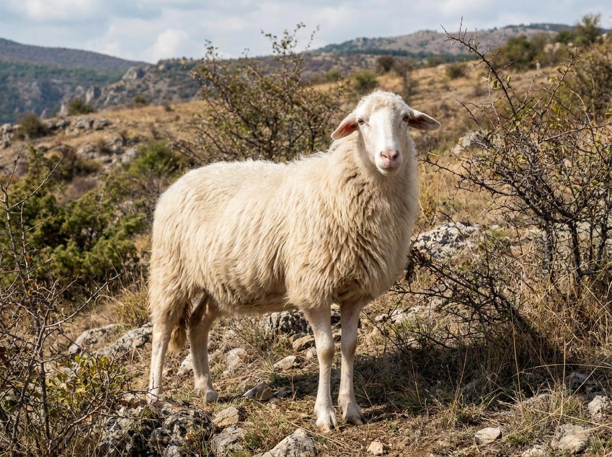 White Maritza Sheep